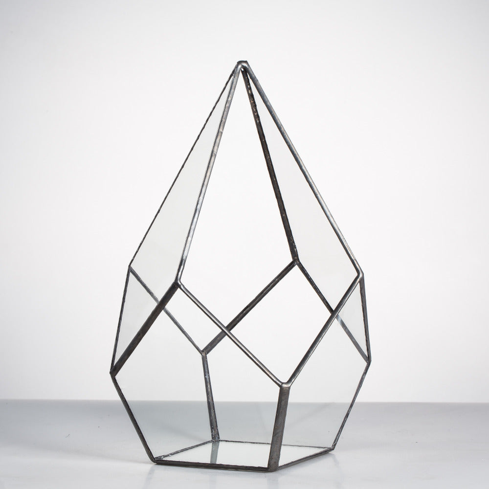 Teardrop Terrarium – The Geometric Planter